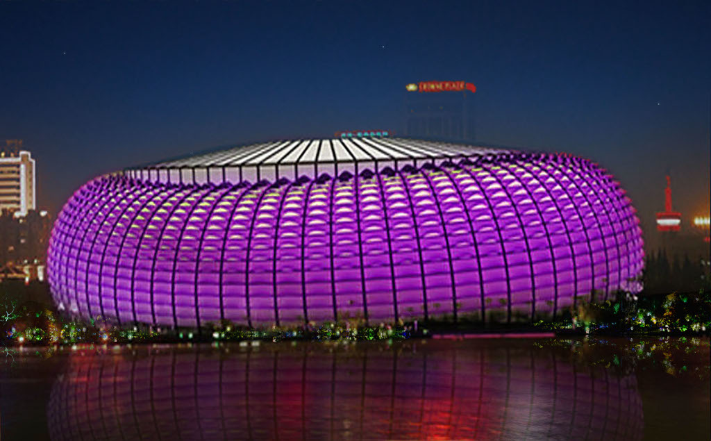 奥斯曼体育场馆灯光规划设计