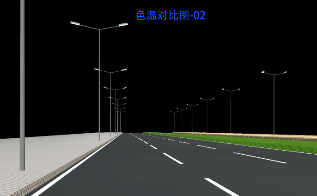 重庆北城大道城市景观照明设计