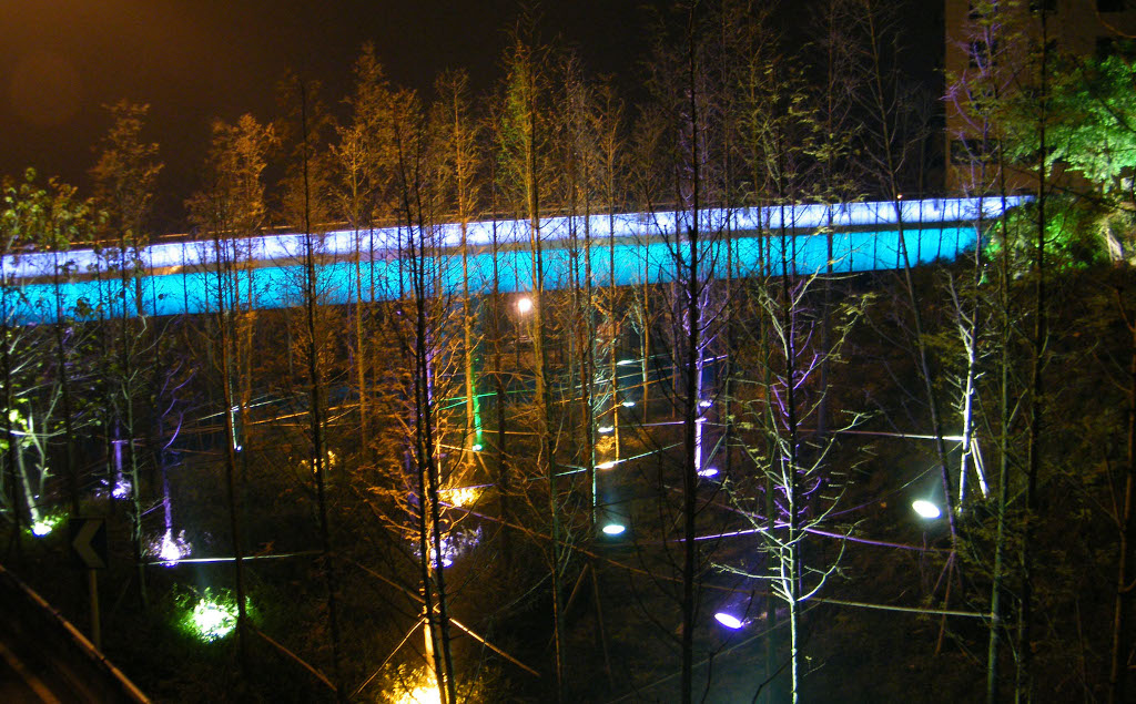 菜园坝大桥道路桥梁照明工程