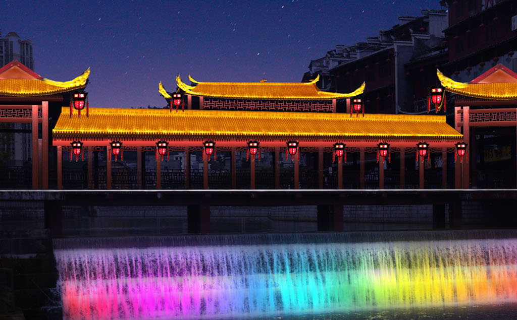 德江人民公园灯饰规划方案