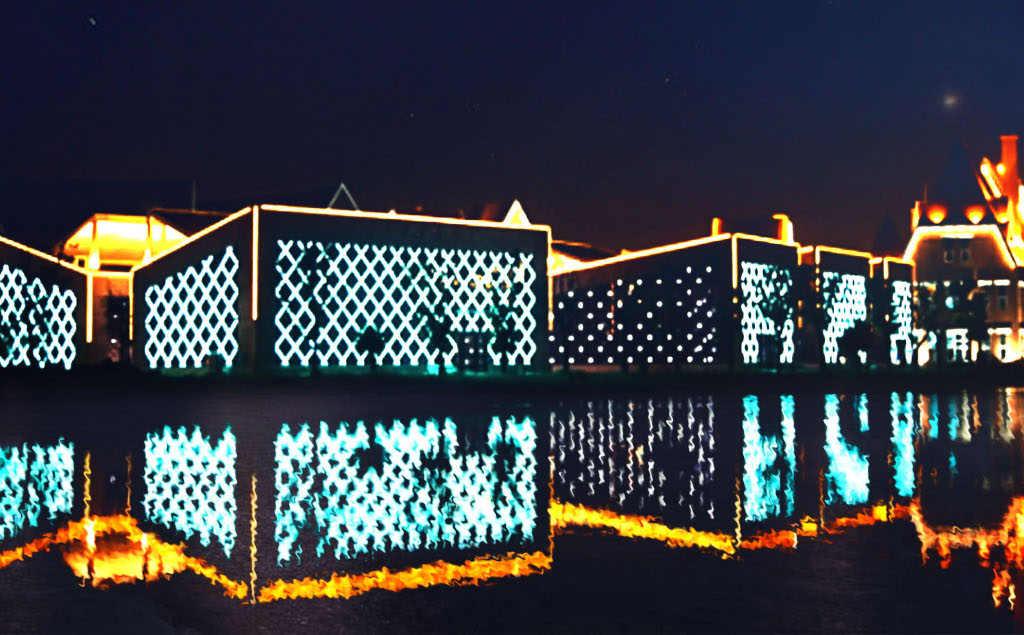 苏州活力岛景观灯饰工程