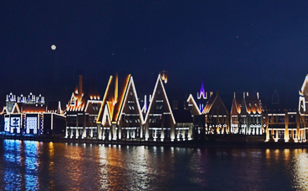 苏州活力岛景观公园夜景照明设计