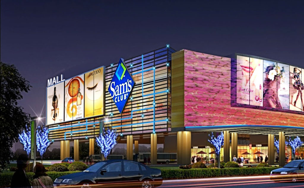 中国苏州金鸡湖邻里中心景观照明设计