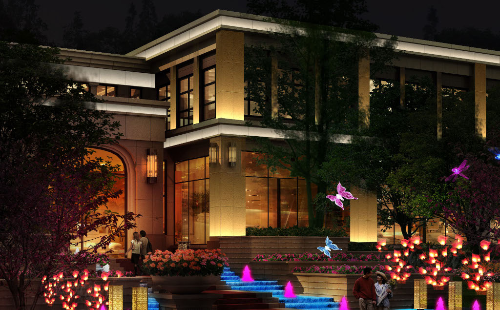 世纪花城灯饰工程方案