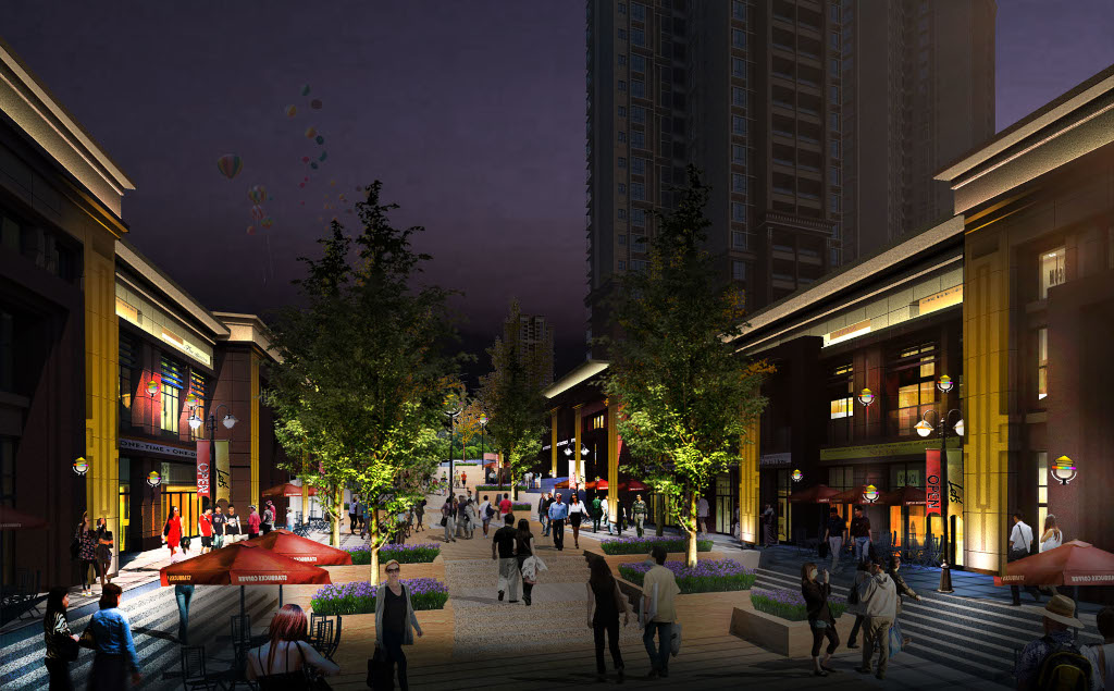 世纪花城城市景观照明设计