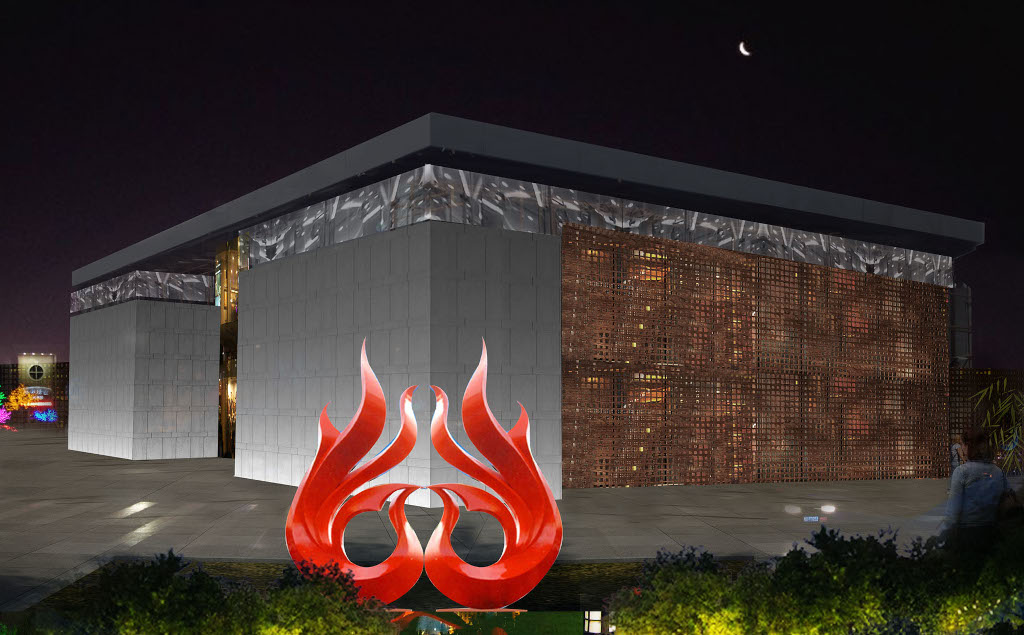 香菲街夜景照明工程