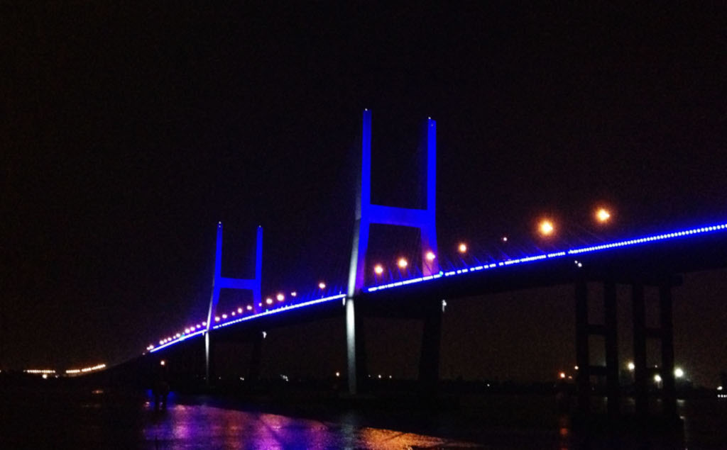 欧江二桥道路桥梁照明设计