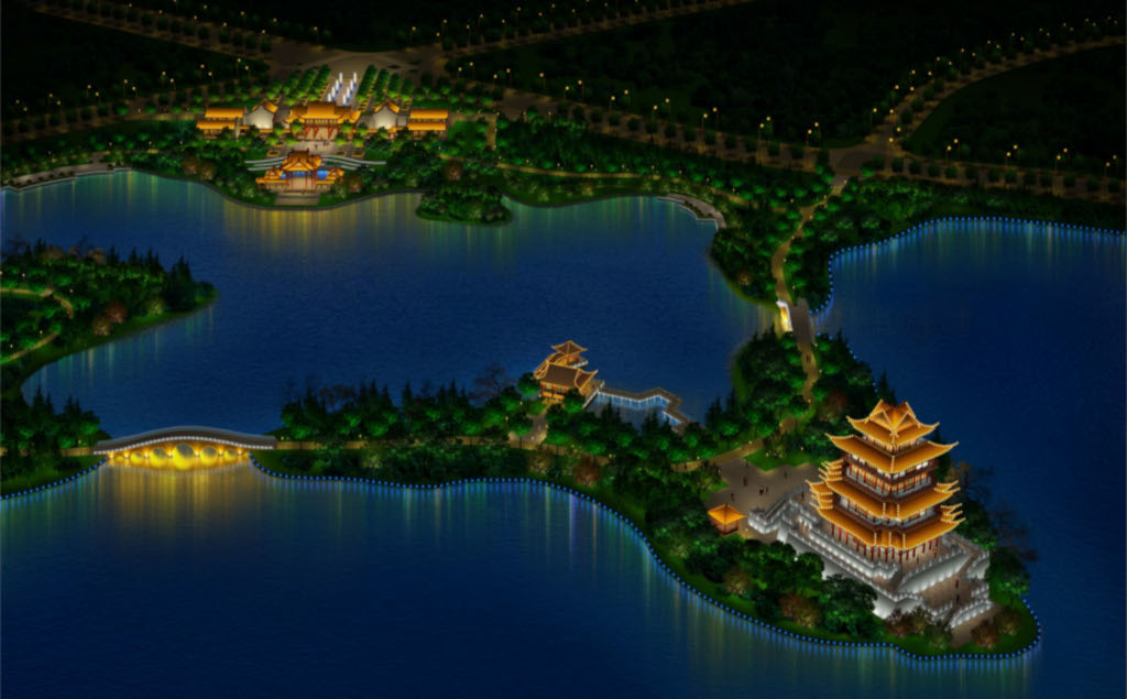 景观夜景照明规划