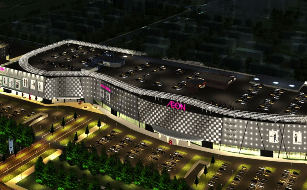 商业广场夜景灯光规划